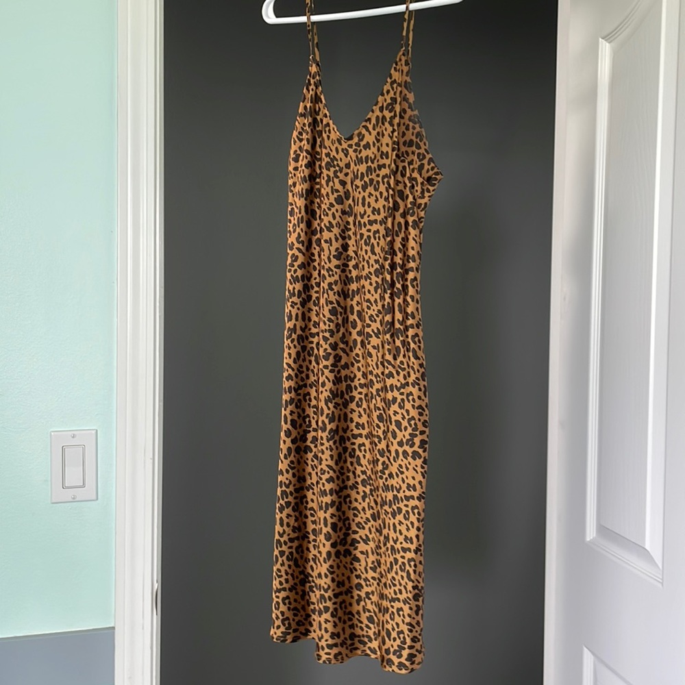 Cheetah Print Dress